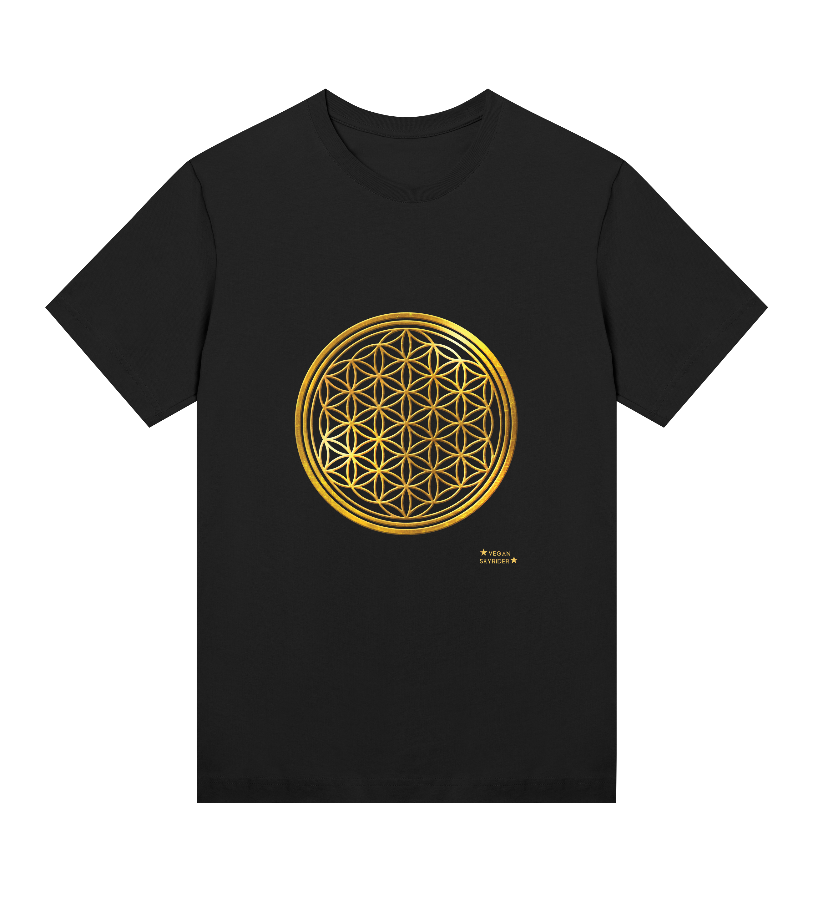 black-womens-t-shirt-flower-of-life-symbole
